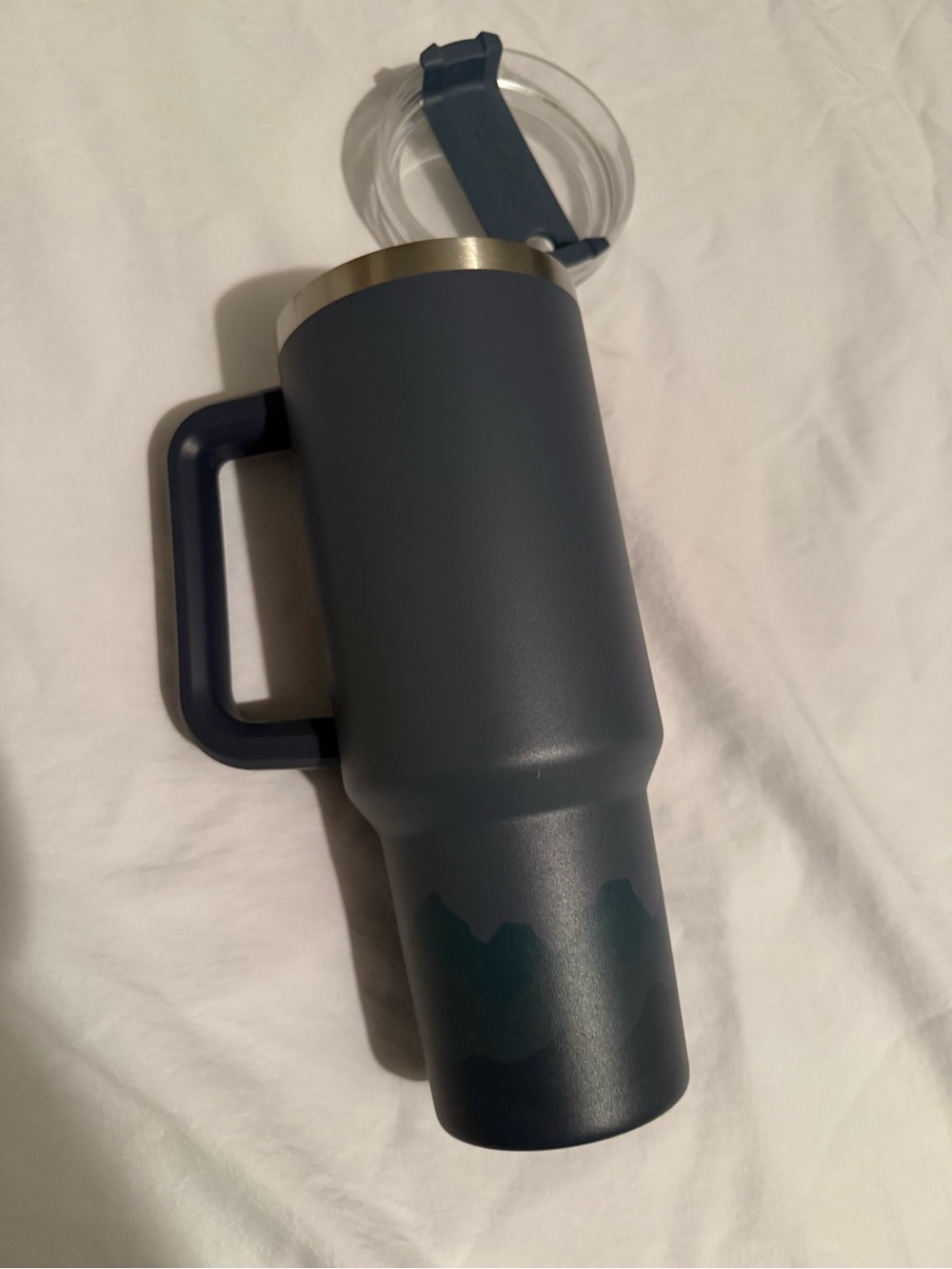 Stanley Navy & Dark Teal Travel Tumbler with Handle